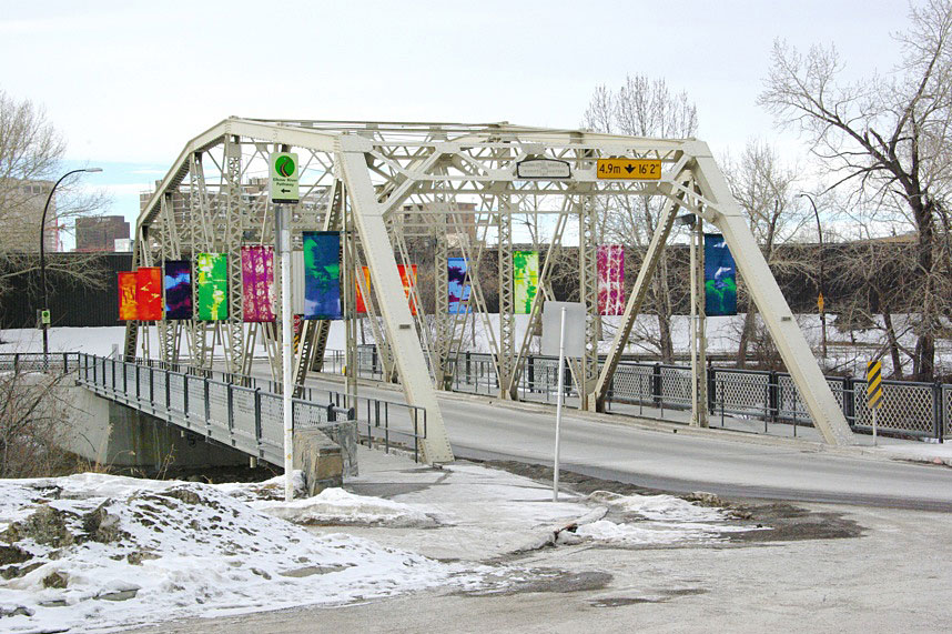 2011 Installation: Calgary Bridges Banner Project