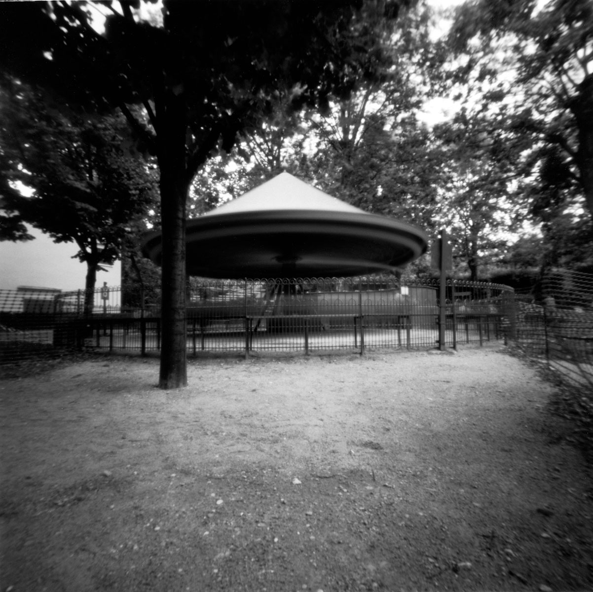 Carousel, Luxembourg Gardens, Paris, France (2001) 1:29 sec
