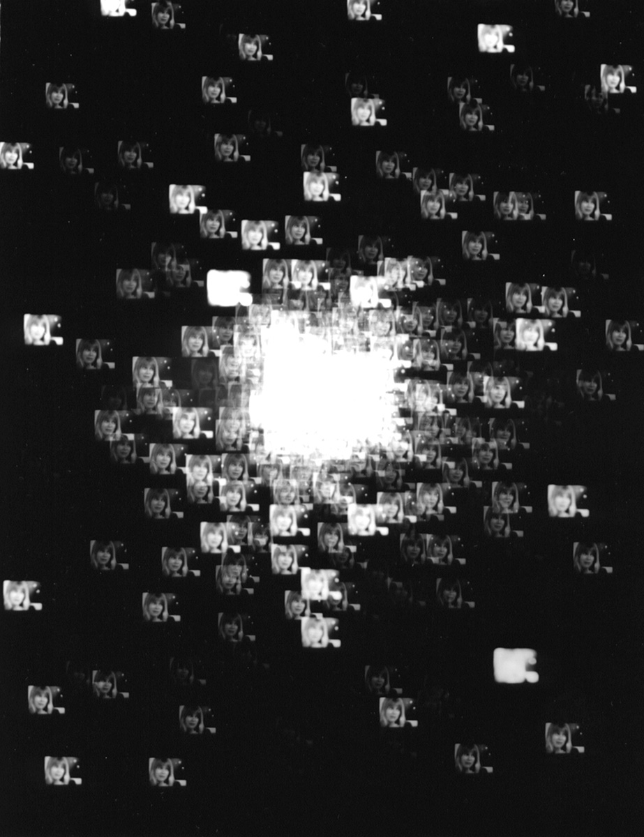 Self Portrait as a Globular Cluster, 14" x 11”, gelatin silver print (2001).